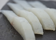 Zander sashimi thick slices